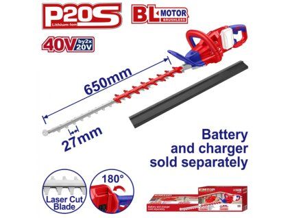 Aku plotostřih 40V 65cm solo