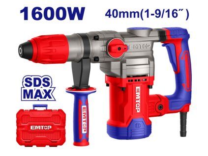 Pneumatické kombinované kladivo 1600W 10J SDS Max
