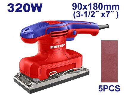 Vibrační bruska 320W 90x180mm
