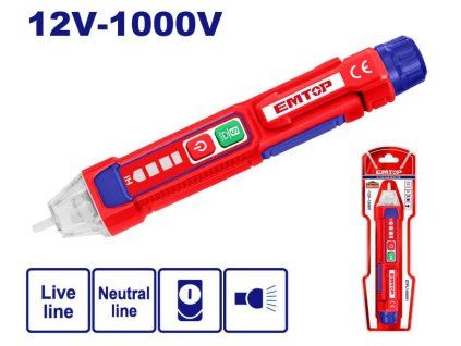 Bezkontaktní detektor střídavého napětí 12V~1000V