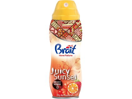 Brait osvěžovač vzduchu Juicy Sunset (suchý) 300 ml  suchý sprej proti pachům s jemnou vůní