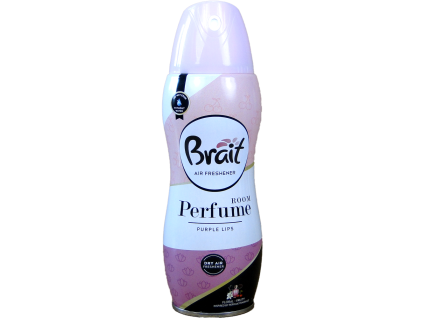 Brait osvěžovač vzduchu Purple lips (suchý) 300 ml  suchý sprej proti pachům s jemnou vůní