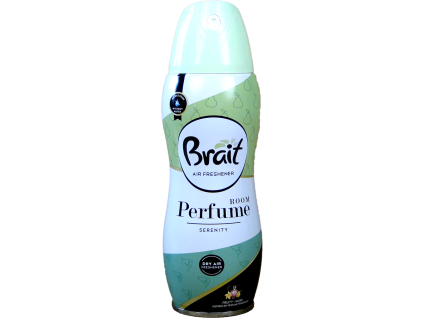 Sdílet   Tweet Brait osvěžovač vzduchu Serenity (suchý) 300 ml  suchý sprej proti pachům s jemnou vůní