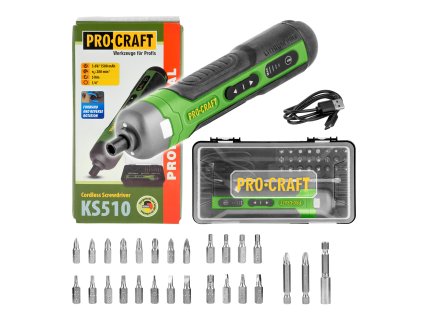 Aku šroubovák Procraft KS510