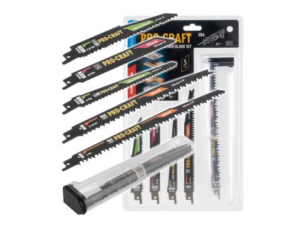 Sada pilových plátků do pily ocasky Procraft SB6