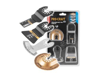 Sada nástavců pro multifunkční oscilační brusku Procraft MB4