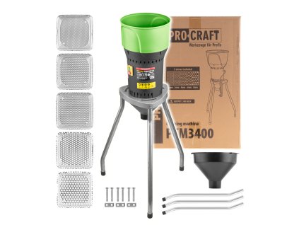 Elektrický šrotovník na obilí Procraft PCM3400