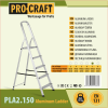 Schůdky hliníkové jednostranné 7st. Procraft  PLA2.150