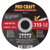 Řezný kotouč Procraft CD115x1.2