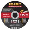Řezný kotouč Procraft CD125x0.8