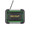 Aku rádio Procraft PJS20 DAB+, FM, Bluetooth 5.3, 80W (bez baterie a nabíječky)