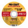 Keramický řezný kotouč Procraft YСD115x1.0