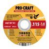 Keramický řezný kotouč Procraft YСD115x1.6