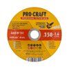 Keramický řezný kotouč Procraft YСD150x1.6