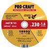 Keramický řezný kotouč Procraft YСD230x1.6