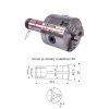 Univerzální 3-čelisťové sklíčidlo pr 80 mm s upnutím pro kleštinu 5C