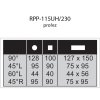 RPPK-115UH/230 - Pásová pila na kov