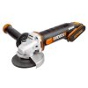 WX800 - Aku úhlová bruska 20V 115mm 2x2Ah - Powershare
