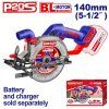 Aku ponorná okružní pila 20V 140mm solo