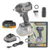 Sada aku rázový utahovák Procraft Industrial IW550A  + baterie 20/4 Industrial a nabíječka C20/2