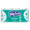 Toaletní papír Big Soft Clean 3vrstvý 8 ks (150 útržků)