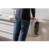 636 2 stell air hand dryer white